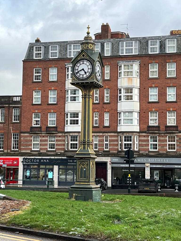 Five Ways Clock Tower - A Birmingham Gem!