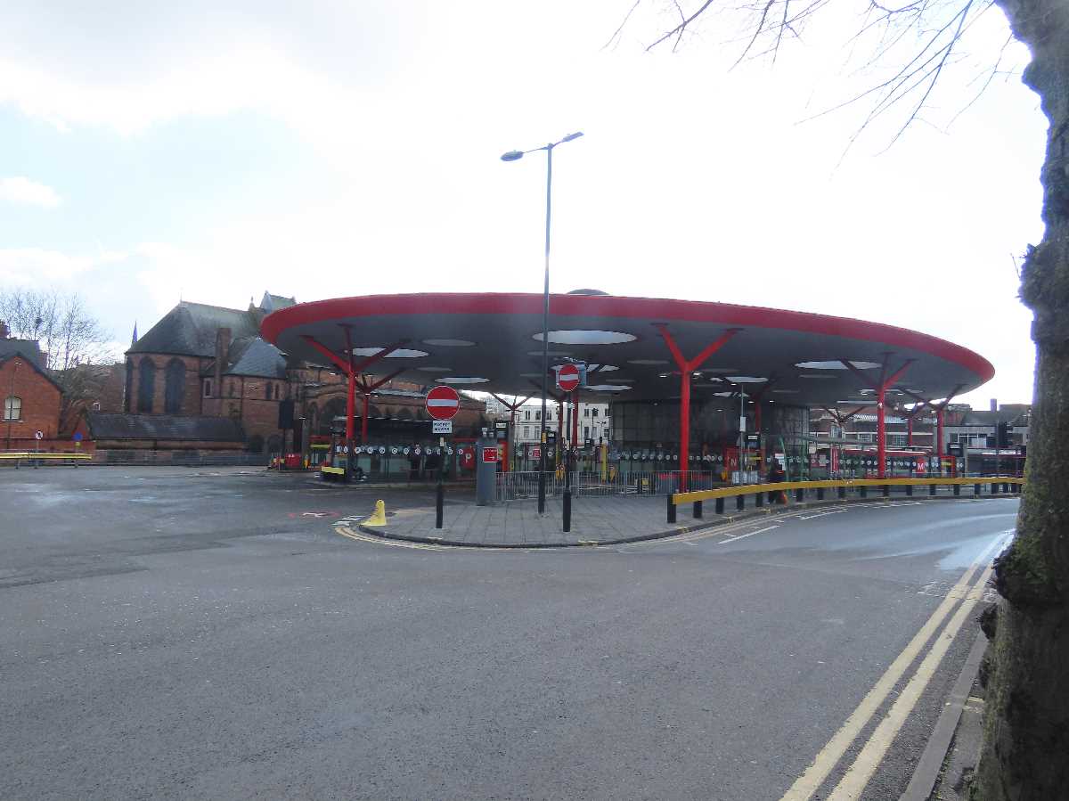 Walsall St Paul's Bus Station