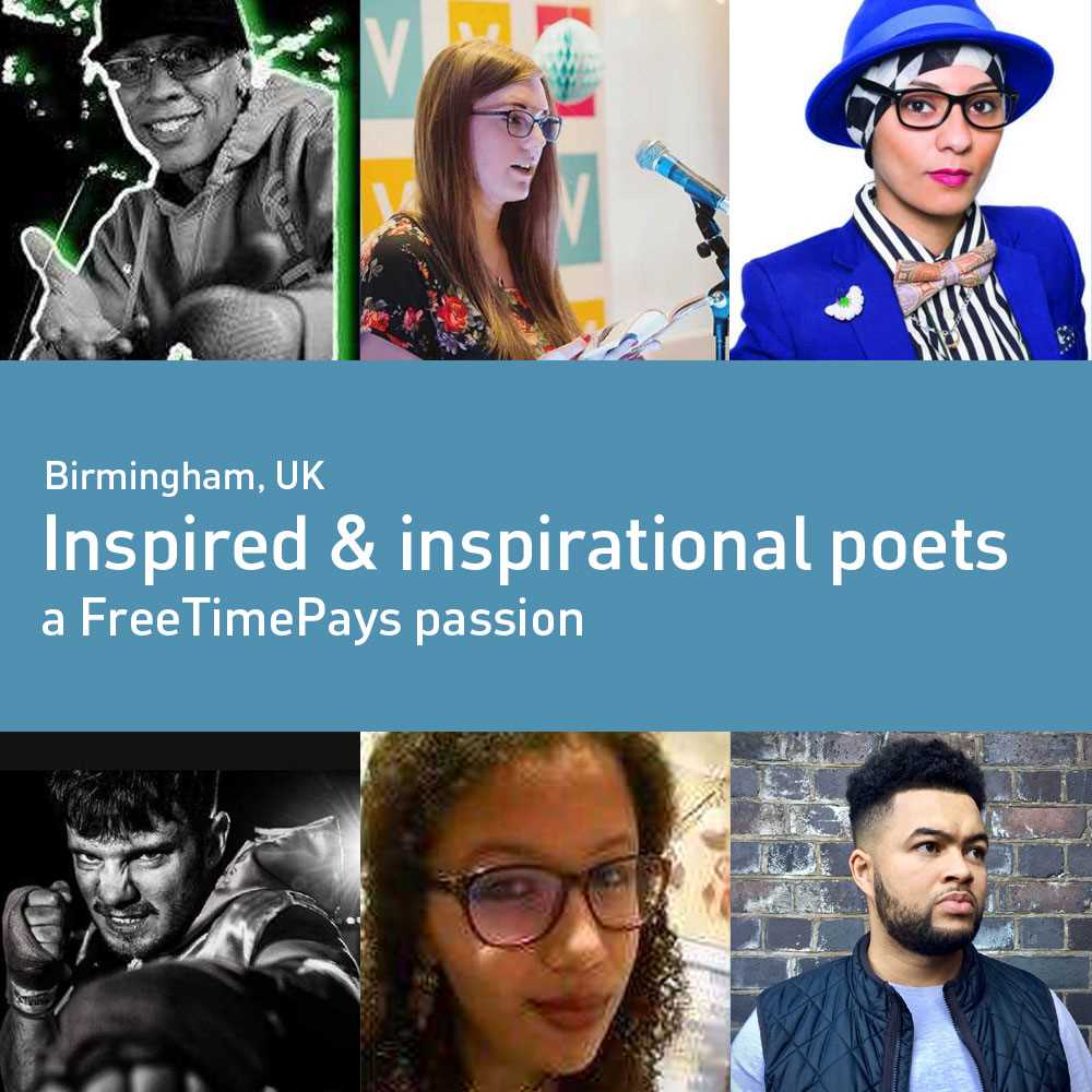 Inspired and inspirational poets - Birmingham, UK