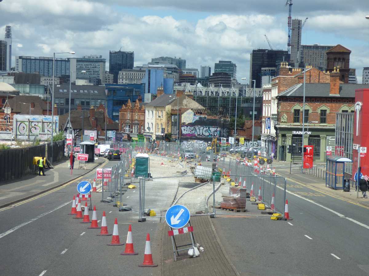 Midland Metro - Eastside extension from Bull Street to Digbeth