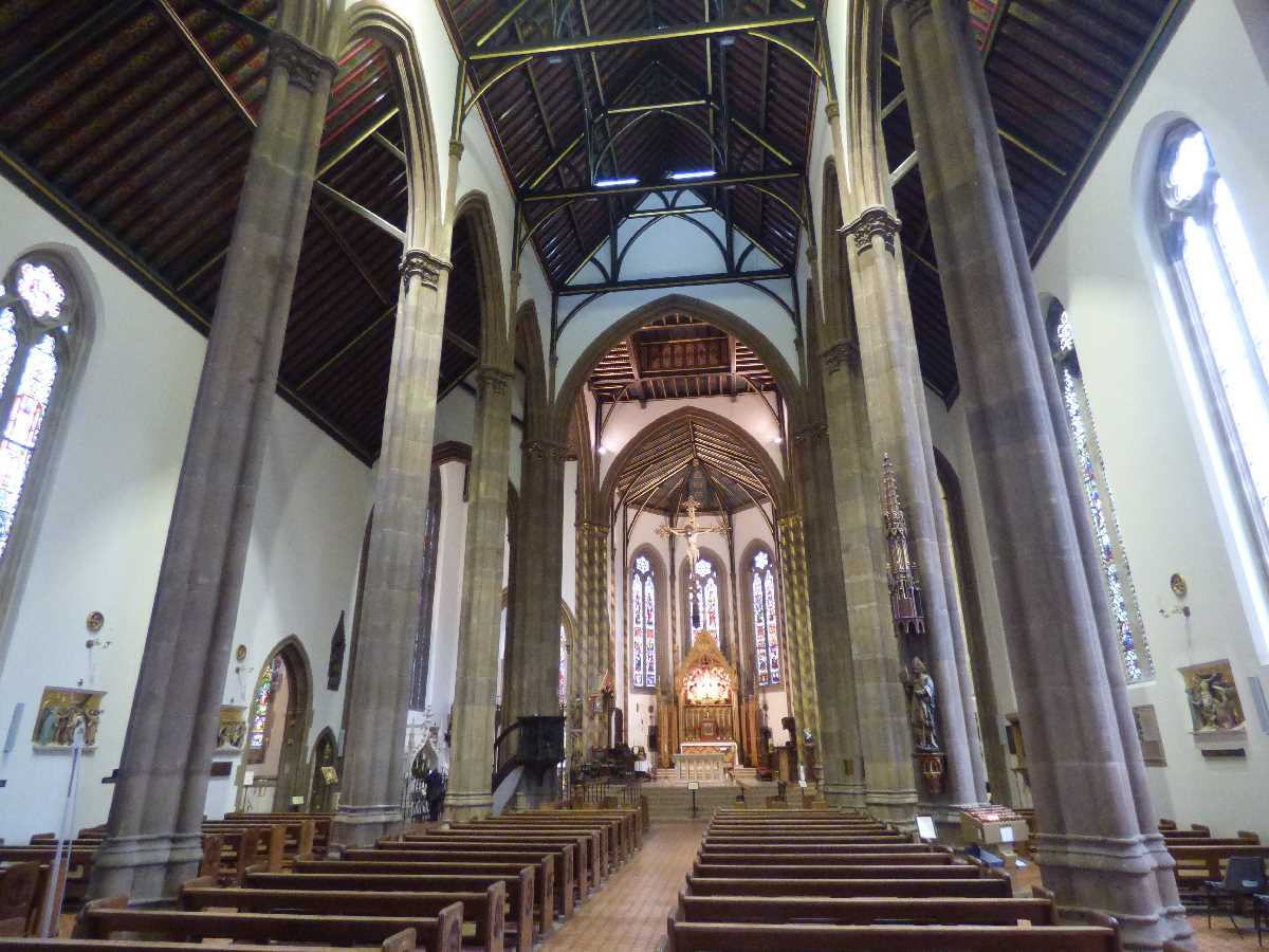 A look inside St Chad`s Cathedral