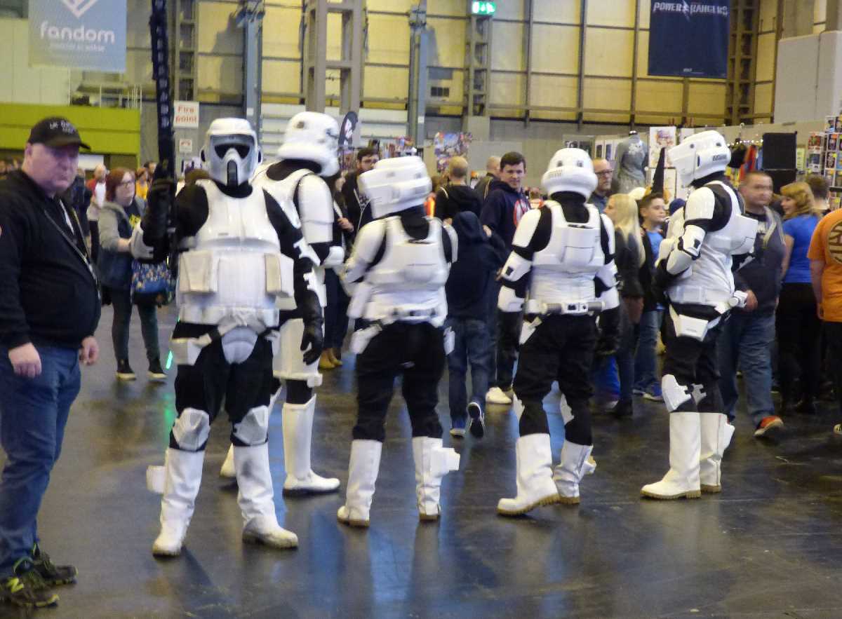Star Wars cosplay and costumes at the November 2016 MCM Birmingham Comic Con at The NEC
