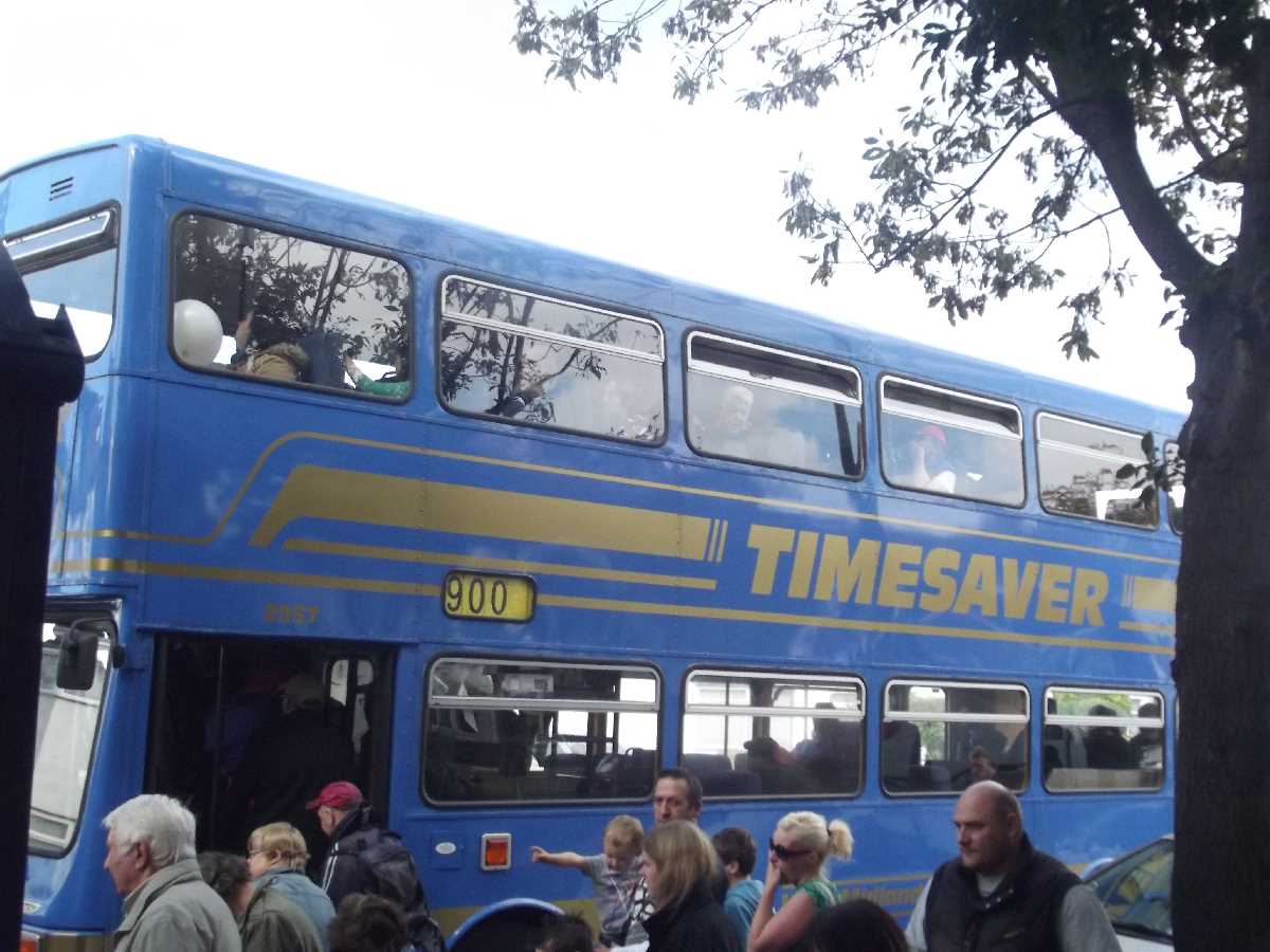 Timesaver 900 - vintage bus ride from Acocks Green to Yardley Wood Bus Garages, October 2013