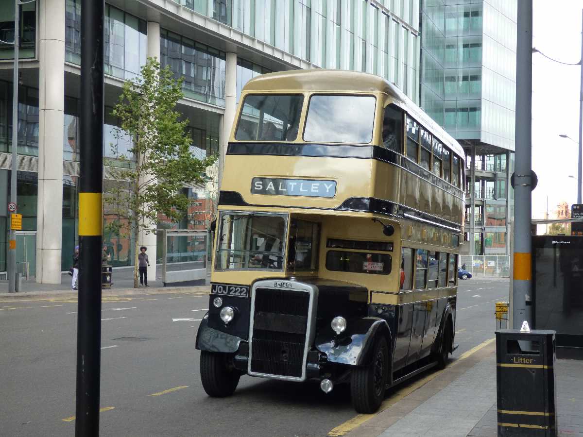 Vintage bus ride from Snow Hill Queensway to the Birmingham Museums Collection Centre, September 2018